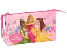 Safta Disney Princess triple pencil case