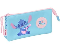 Safta Disney Stitch Waves triple pencil case