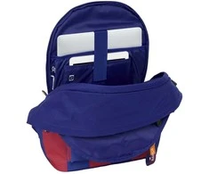 Safta F.C. Barcelona 25/26 Nešiojamas kompiuteris backpack + USB 44cm