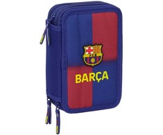 Safta Krepšys F.C. Barcelona Mėlyna Kaštoninė 12,5 x 19,5 x 5,5 cm 37 Dalys