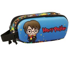 Safta Dviguba Harry Potter kuprinė, mėlyna, daugiaspalvė, 21x8x6 cm, 3d