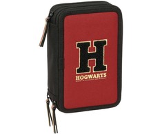Safta Harry Potter Hogwarts triple pencil case 37pcs
