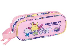 Safta Hello Kitty &amp; Friends double pencil case