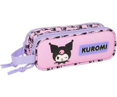Safta Hello Kitty Kuromi double pencil case