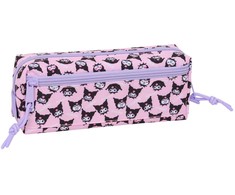 Safta Hello Kitty Kuromi triple pencil case