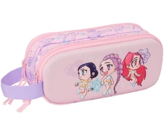 Safta Kpop Demon Hunters Chibi 3D double pencil case
