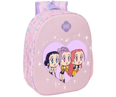 Safta Kpop Demon Hunters Chibi LED 3D backpack 33cm