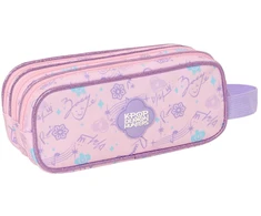 Safta Kpop Demon Hunters Chibi triple pencil case