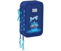 Safta Kpop Demon Hunters Derpy triple pencil case 37pcs