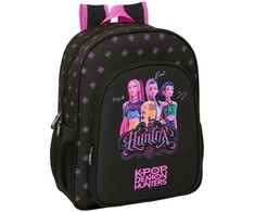 Safta Kpop Demon Hunters Negra backpack