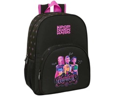 Safta Kpop Demon Hunters Negra backpack