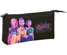Safta Kpop Demon Hunters Negra pencil case