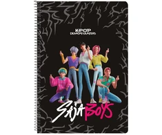 Safta Kpop Demon Hunters Saja Boys A5 notebook
