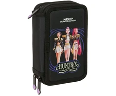 Safta Kpop Demon Hunters Sound triple pencil case 37pcs