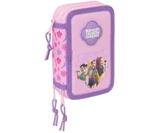 Safta Kpop Demon Hunters Stage triple pencil case 37pcs