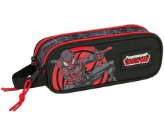 Safta Marvel Spiderman Miles Morales double pencil case