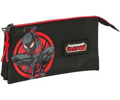 Safta Marvel Spiderman Miles Morales tripe pencil case