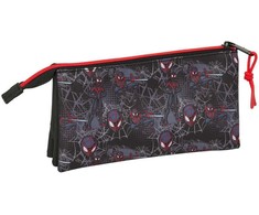 Safta Marvel Spiderman Miles Morales tripe pencil case