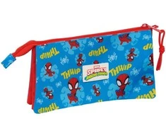 Safta Marvel Spidey triple pencil case