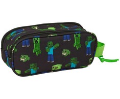Safta Minecraft 3D double pencil case
