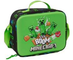 Safta Minecraft 3D thermal lunch bag
