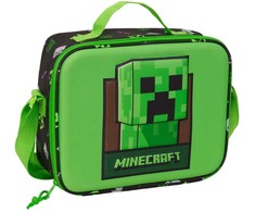 Safta Minecraft 3D thermal lunch bag