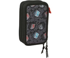 Safta Minecraft Graffiti triple pencil case 37pcs