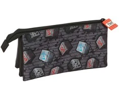 Safta Minecraft Graffiti triple pencil case