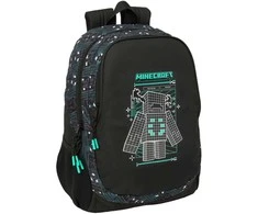Safta Minecraft Screen adaptable backpack 44cm