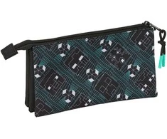 Safta Minecraft Screen triple pencil case