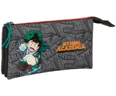 Safta My Hero Academia triple pencil case