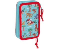 Safta Paw Patrol Dino Rescue double pencil case 29pcs