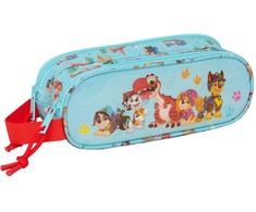 Safta Paw Patrol Dino Rescue double pencil case