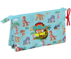 Safta Paw Patrol Dino Rescue triple pencil case