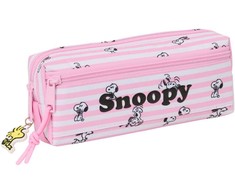 Safta Snoopy triple pencil case