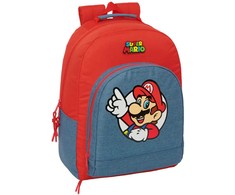 Safta Super Mario adaptable backpack 42cm