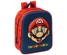 Safta Super Mario Bros 3D backpack 27cm