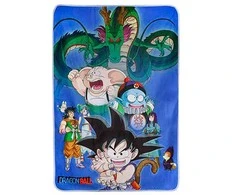 Sd Toys Dragon Ball Shenron and Heroes blanket