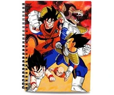 Sd Toys Dragon Ball Z Goku vs Vegeta A2 notebook