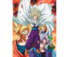 Plakatas Sd Toys Dragon Ball Z Heroes vs Cell glass poster