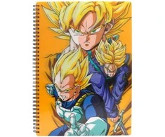 Sd Toys Dragon Ball Z Saiyans A4 notebook