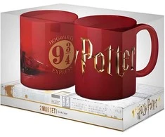 Sd Toys Harry Potter Hogwarts logo mugs set