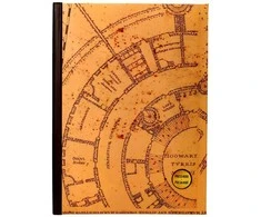 Sd Toys Harry Potter Marauders Map notebook with light