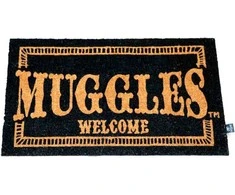 Sd Toys Harry Potter Muggles Welcome doormat