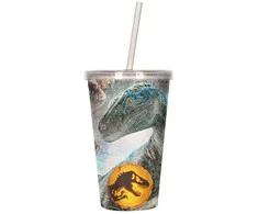 Sd Toys Jurassic Park Biosync 3D lenticular tumbler 50ml