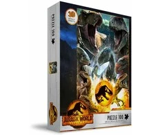 Dėlionė Sd Toys Jurassic World Dinosaurs 3D puzzle 100pcs