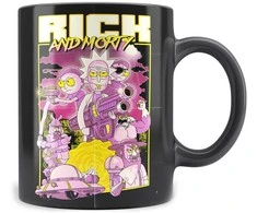 Sd Toys Rick and Morty Retro Poster mug