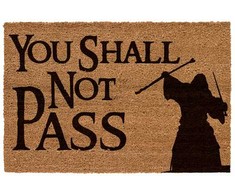 Sd Toys The Lord of the Rings You Shall Not Pass doormat