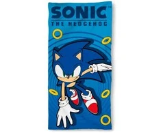 Rankšluostis Sega Sonic The Hedgehog microfibre beach towel, 70x140 cm