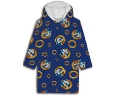 Sega Sonic the Hedgehog oversize sweatshirt coat adult coral